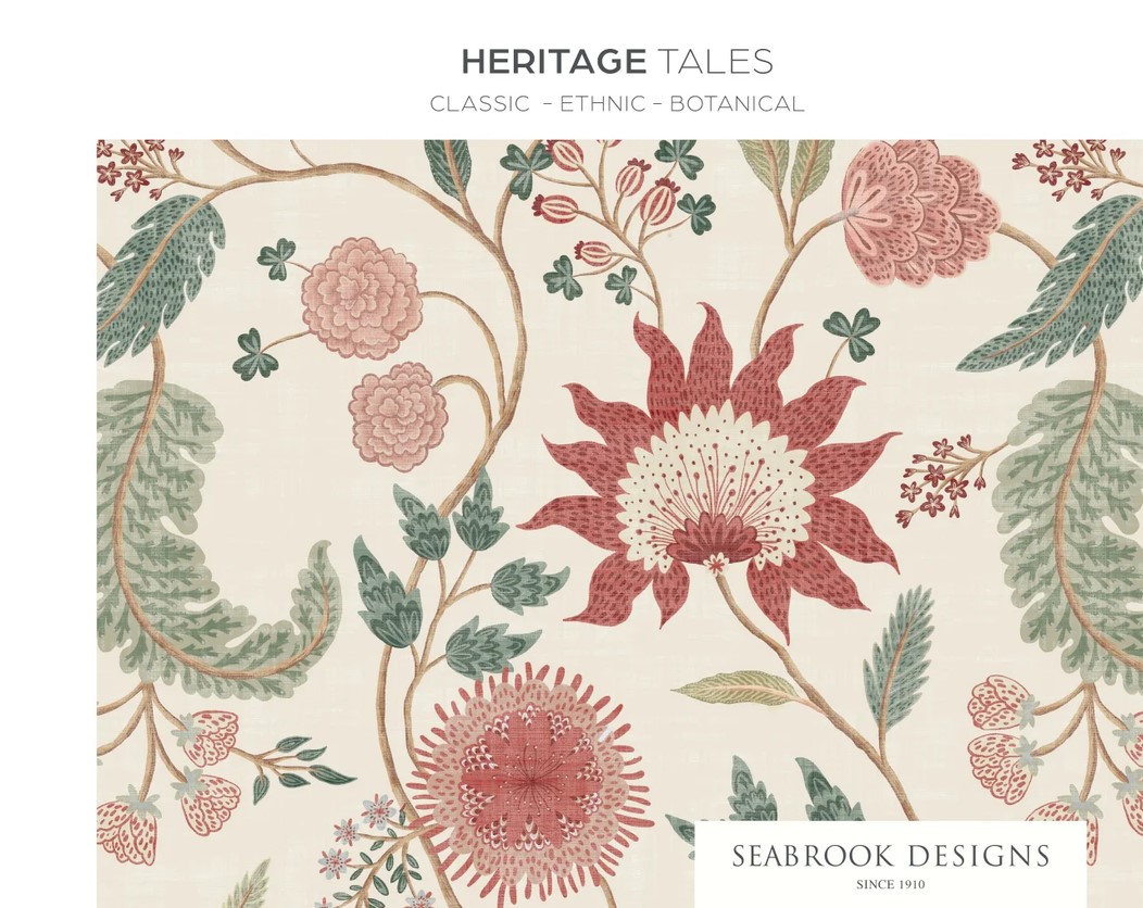 Heritage Tales by Seabrook Designs wallpaper book